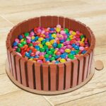 Gems & KitKat Chocolate Truffle Cake - Image 4