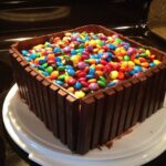 Gems & KitKat Chocolate Truffle Cake - Image 2