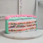Colourful Pineapple Half Cake - Image 2