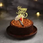 Butterscotch New Year Cake