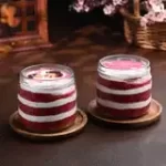 Scrumptious Red Velvet Jar Cake - Image 2