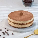 Eggless Tiramisu Cake