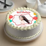 Birthday Photo Cake