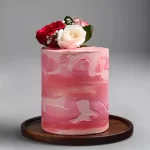 Sweet Forever Floral Wedding Cake - Image 3