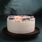 Vanilla Rosette Birthday Cake - Image 2